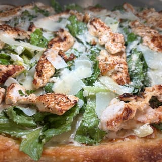Ceasar Salad Pizza